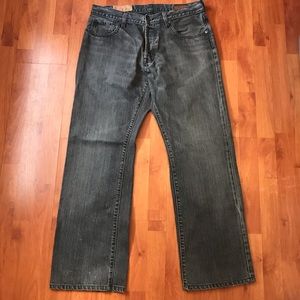 Men’s 33 x 34 Black Gap Boot Cut Jeans
